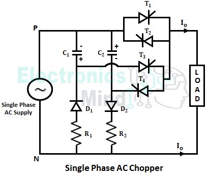 Single Phase AC Chopper - Circuit & Working