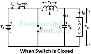 Buck Converter Circuit Working And Waveforms