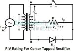 Center Tapped Full Wave Rectifier - Circuit, Working & Advantages